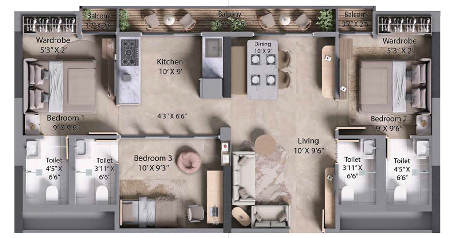 Yuva Thanekar Floor Plan