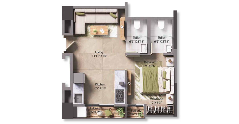 Yuva Thanekar Thane West Floor Plan